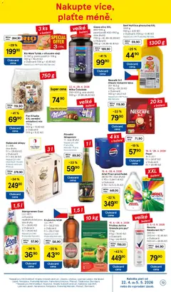 Náhled letáku Pepsi, 4× 0.33 l od 22.04.2026 | Strana: 19