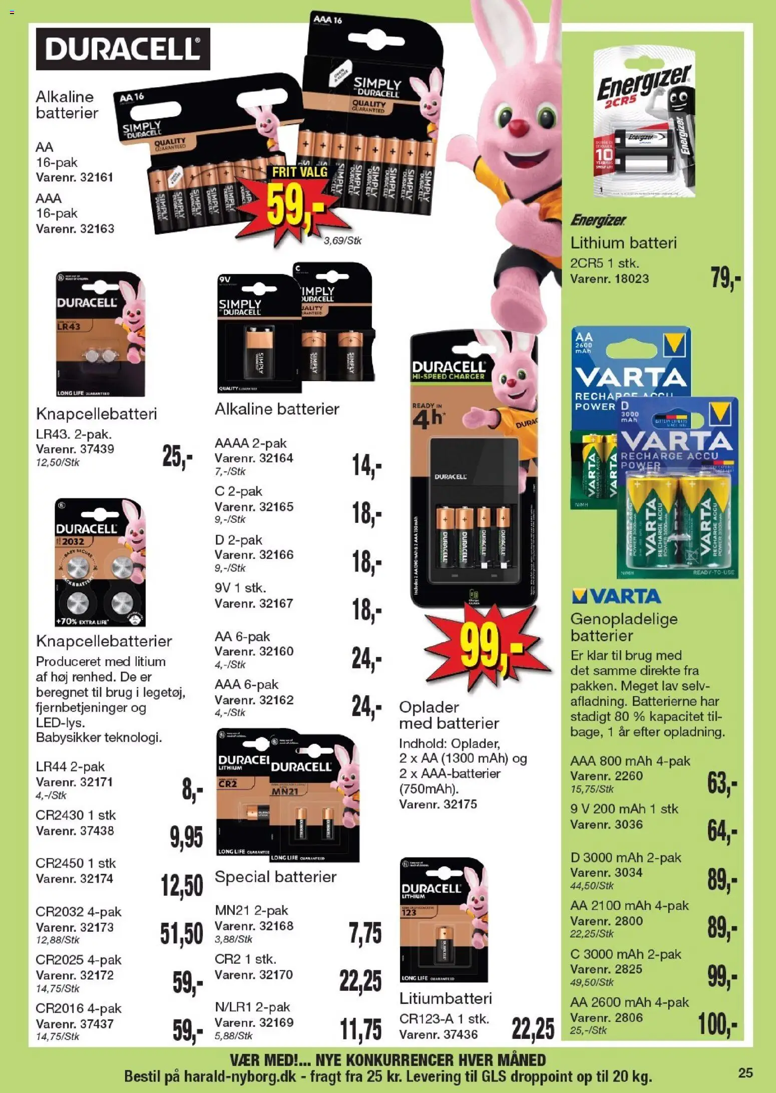 Harald Nyborg tilbudsavis – gyldig fra 26.02.2026 | Side: 27 | Produkter: Te, Batterier, Batteri
