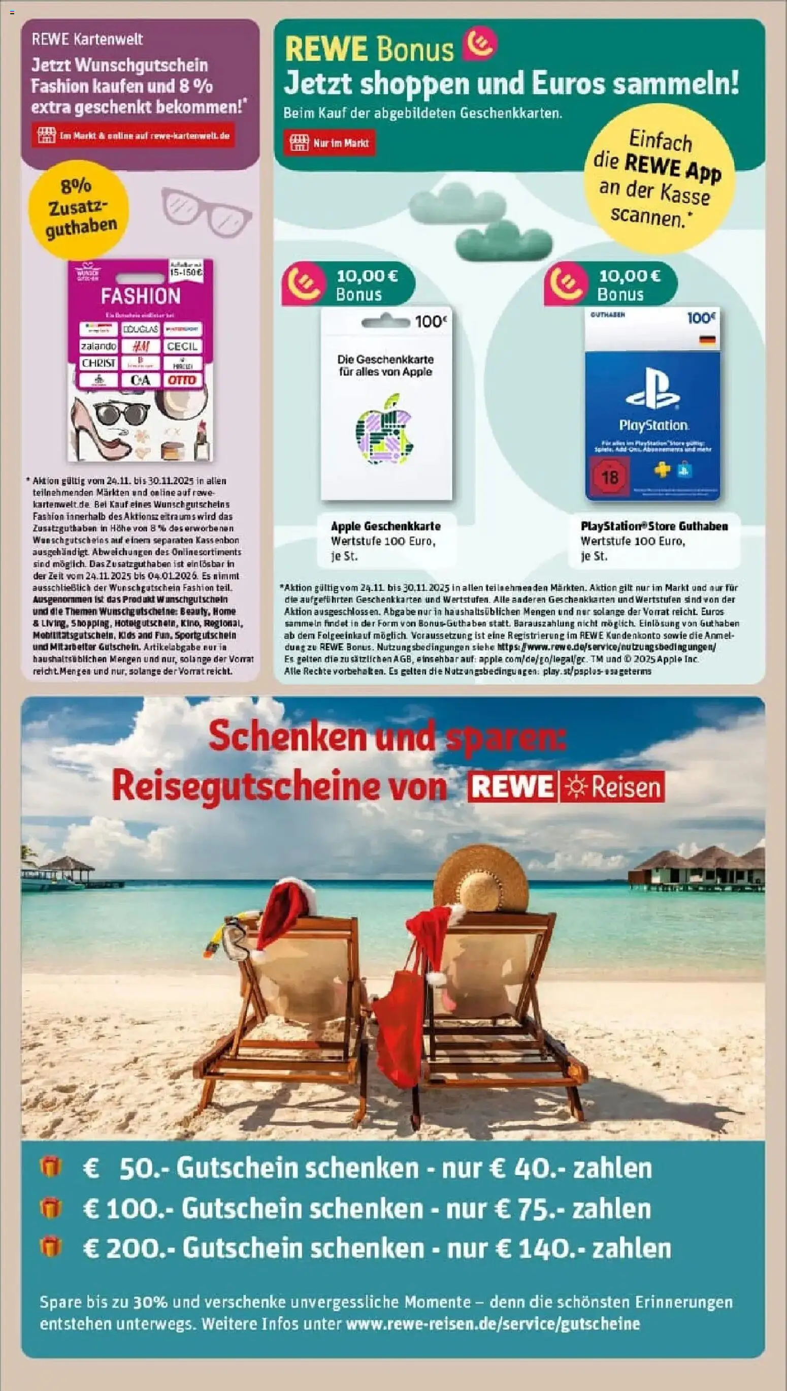 Rewe prospekt Remshalden	 – gültig ab 23.11.2025 | Seite: 23 | Produkte: Playstation, Apple