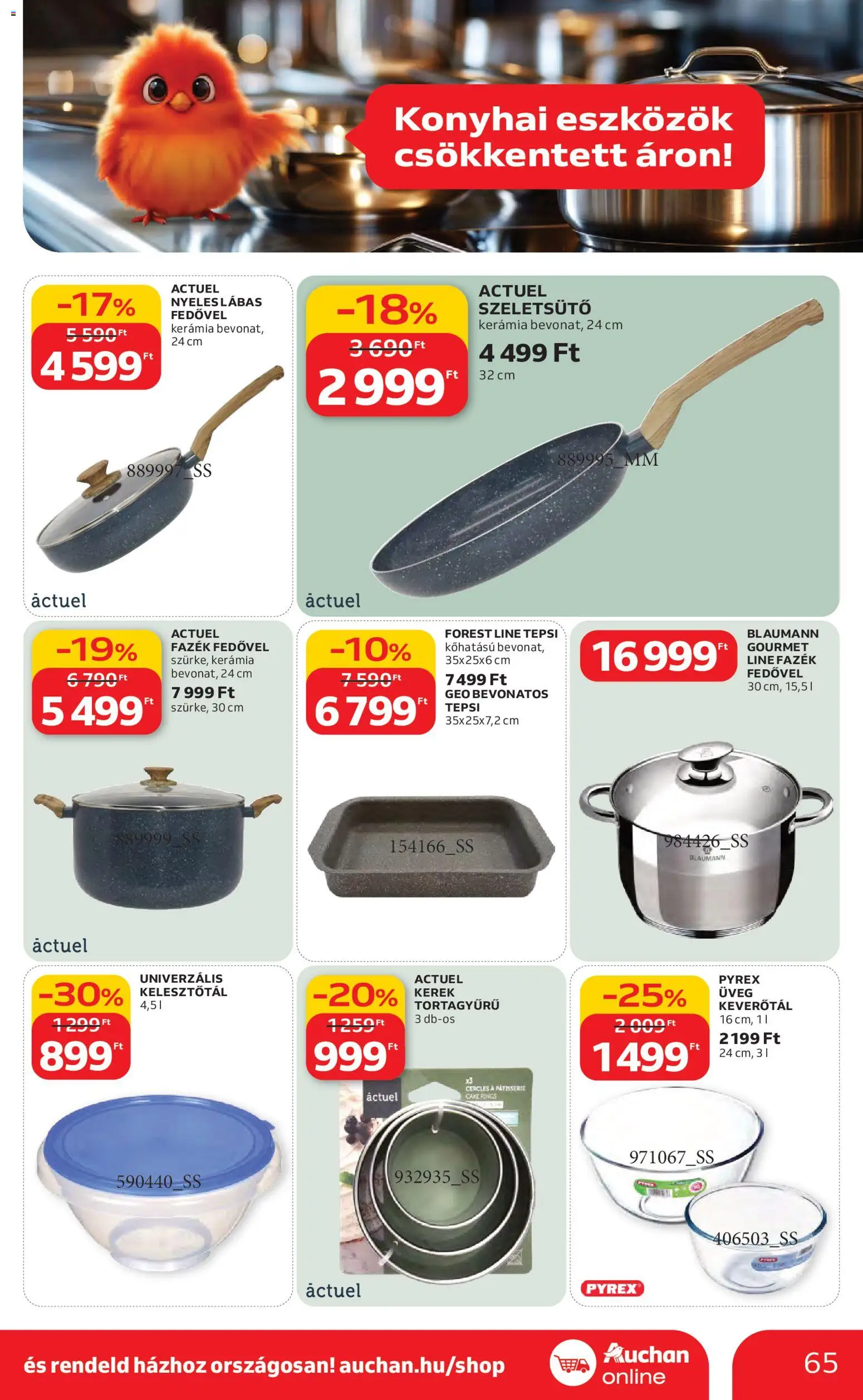 Auchan akciós ujság - amely érvényes a következő dátumtól: 19.03.2026 | Oldal: 65