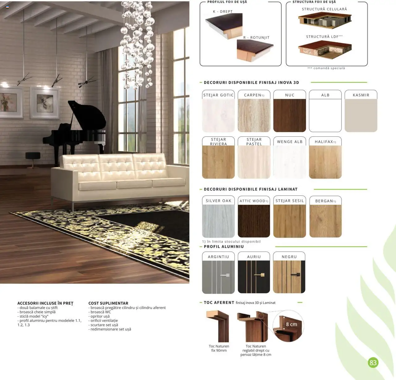 Noul catalog Proges – valabil de la 01.08.2025 | Pagină: 83 | Produse: Ușă