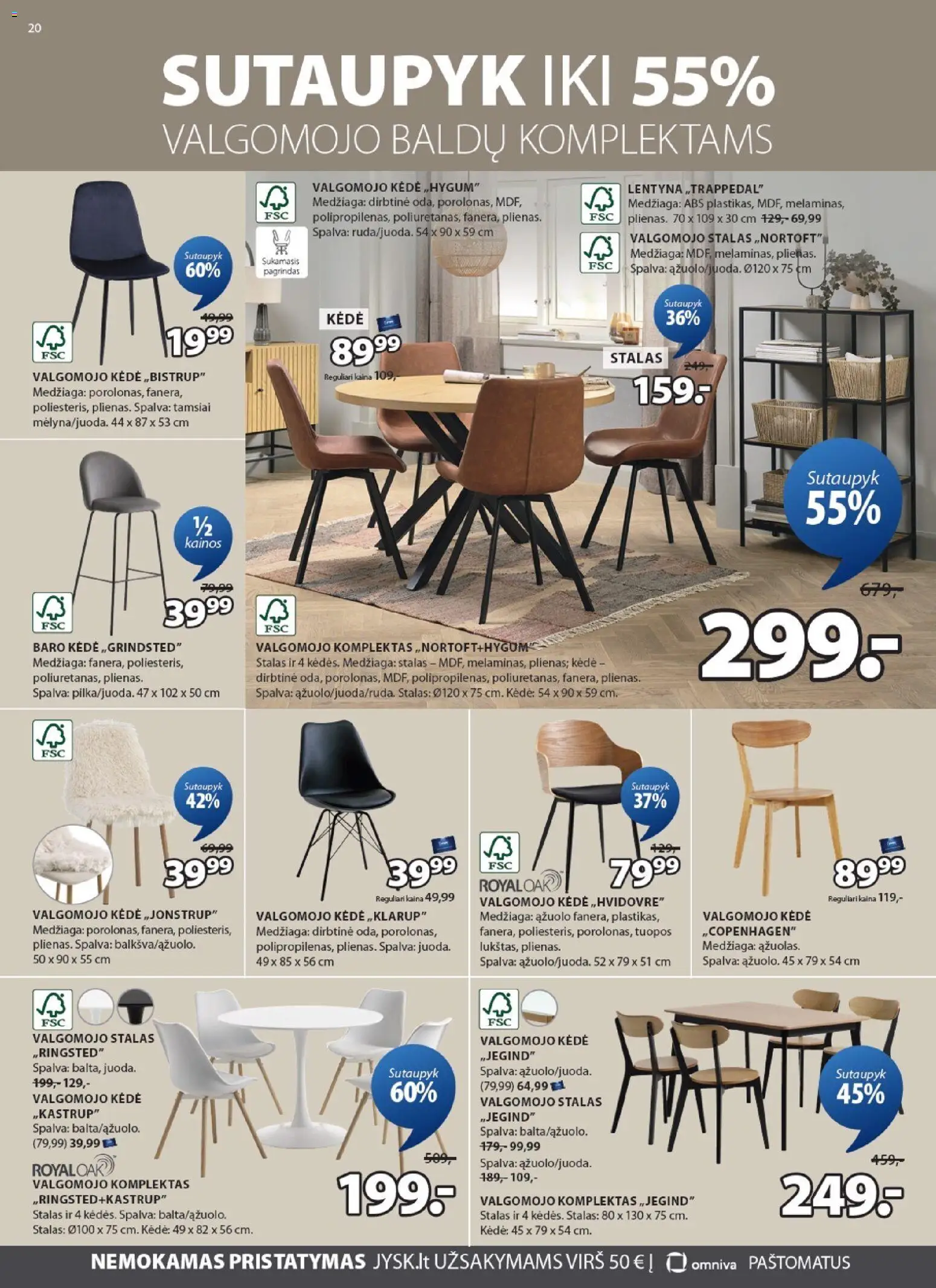 JYSK akcijos nuo 03.03.2026 | Puslapis: 20