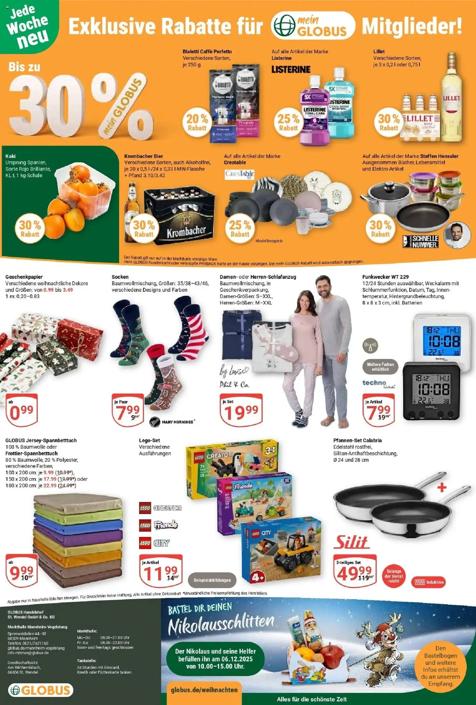Globus prospekt Mannheim	 – gültig ab 10.11.2025 | Seite: 28 | Produkte: Lillet, Kaki, Socken, Telefon