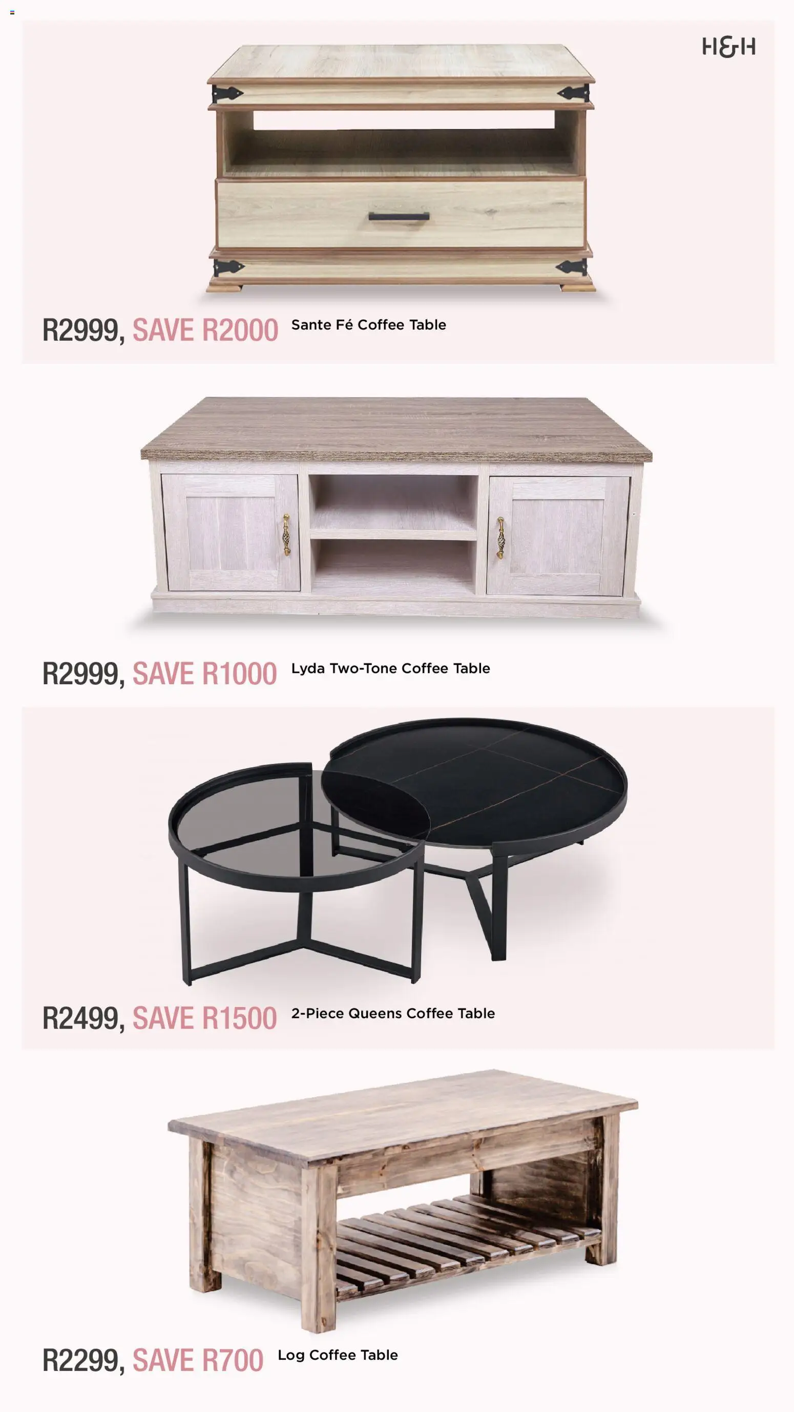 New House and Home catalogue – valid from 09.02.2026 | Page: 21 | Products: Coffee table, Table, Coffee