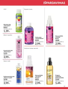 AVON leidinys galioja nuo 01.02.2026 | Puslapis: 17 | Prekių: Dušo želė, Vonios putos