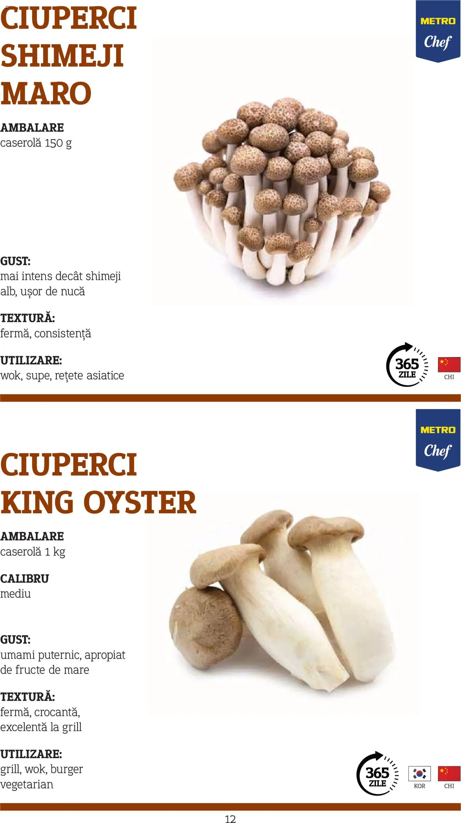 Noul catalog Metro – valabil de la 10.11.2025 | Pagină: 12 | Produse: Grill, Burger, Fructe, Fructe De Mare