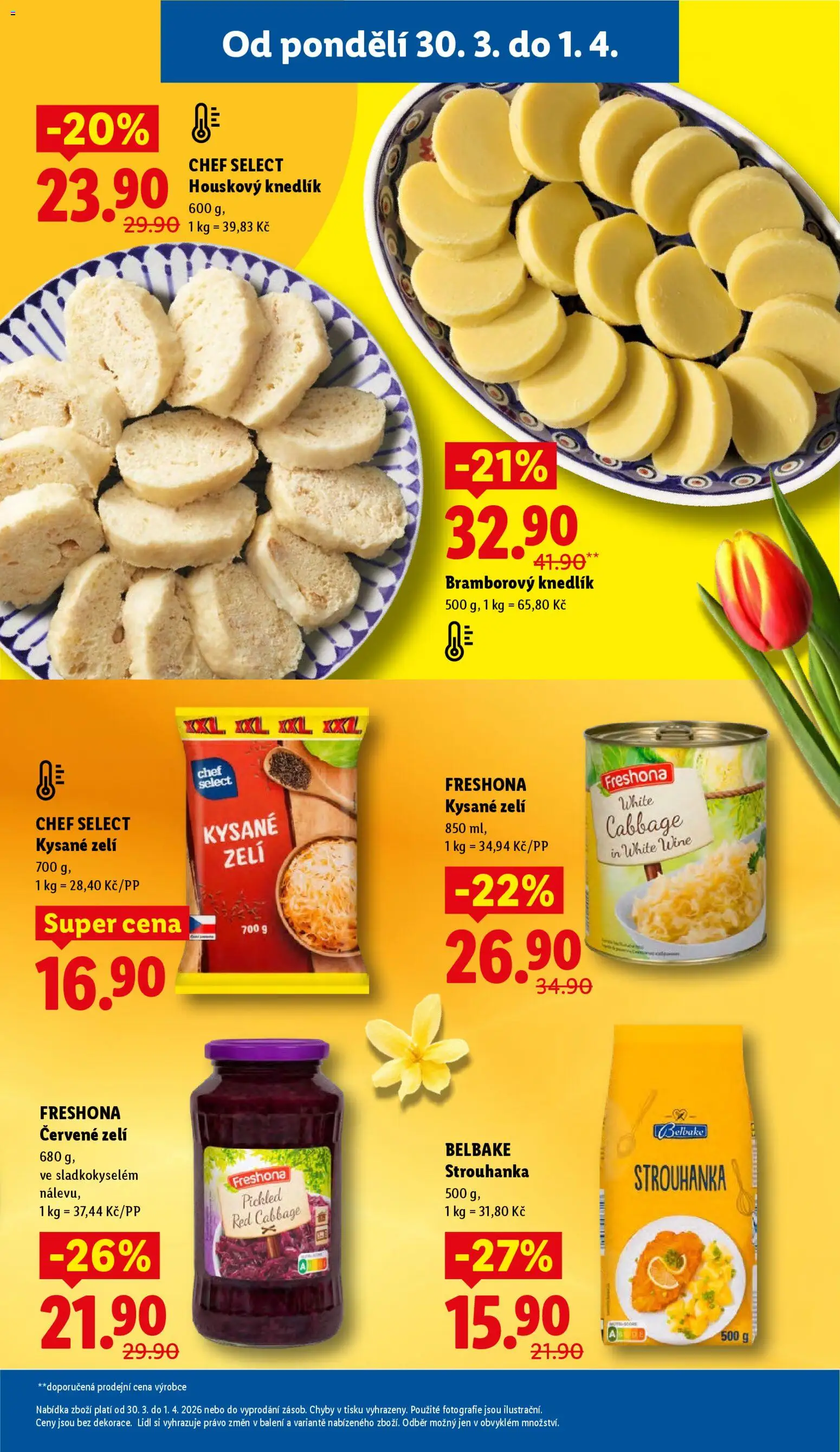 Lidl leták od 30.03.2026 💥 Nenechte si ujít TOP nabídky! ⭐ | Ceská republika
