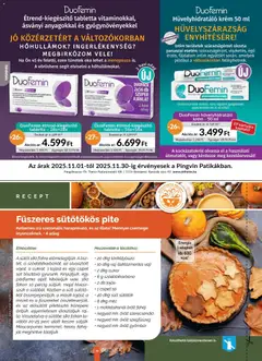 Pingvin Patika - Pingvin Magazin - amely érvényes a következő dátumtól: 01.11.2025 | Oldal: 20