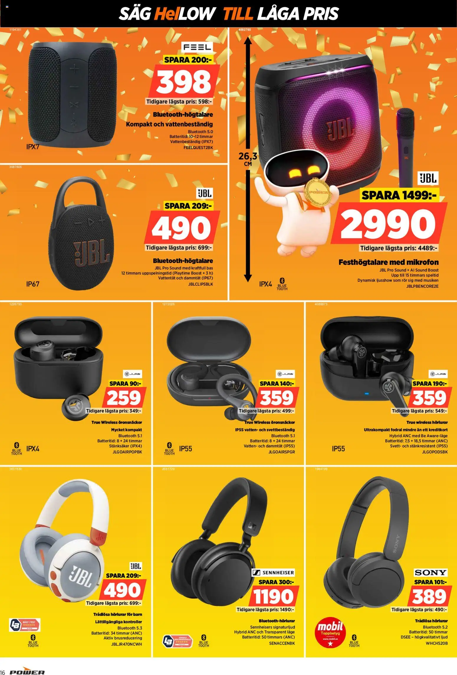 Power reklamblad aktuell från 09.02.2026 | Sida: 16