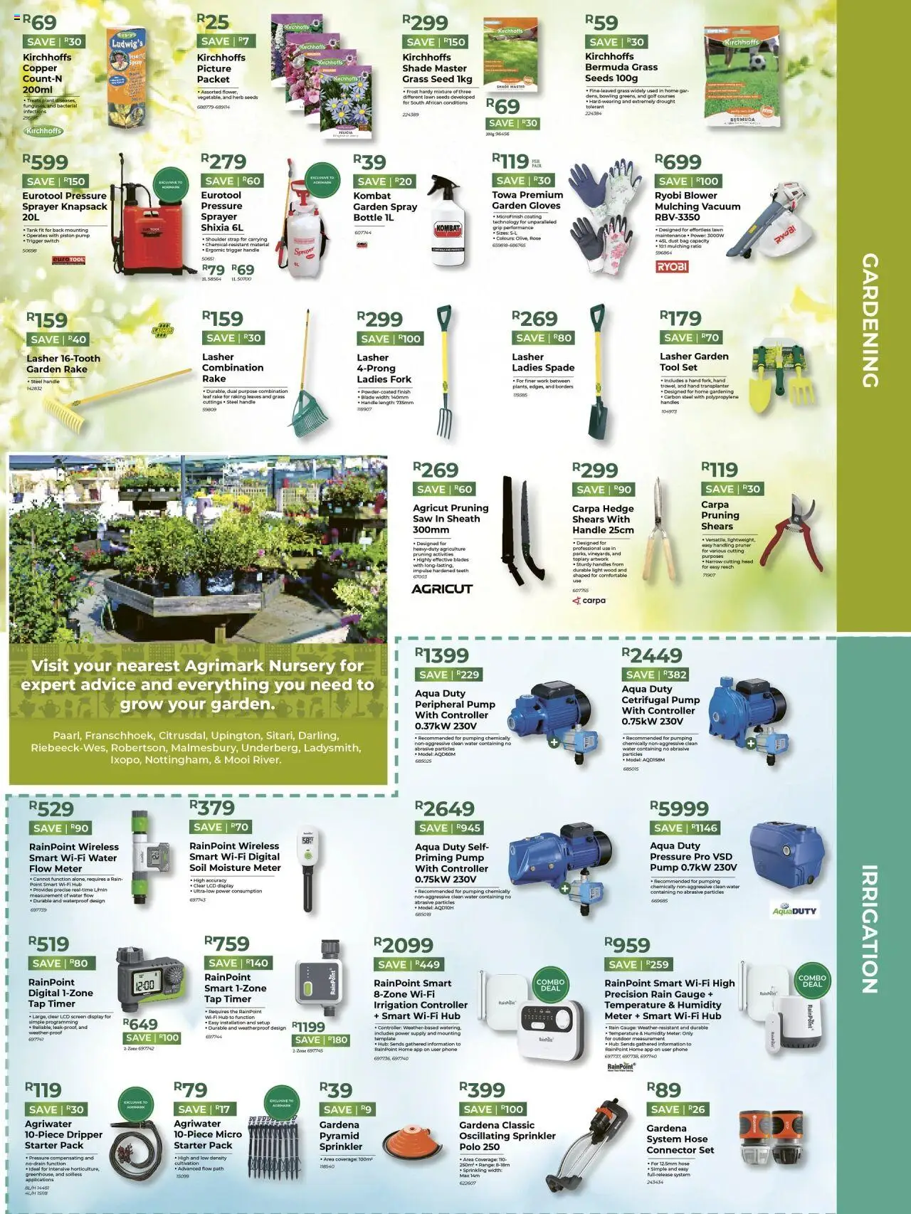 Agrimark Specials │ valid from 20.08.2025 | Page: 3 | Products: Gloves, Switch, Spade, Water