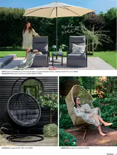 Forhåndsvisning av Bohus Hageinspirasjon 2026 gyldig fra 20.04.2026 | Side: 15 | Produkter: Parasoll, Sidebord