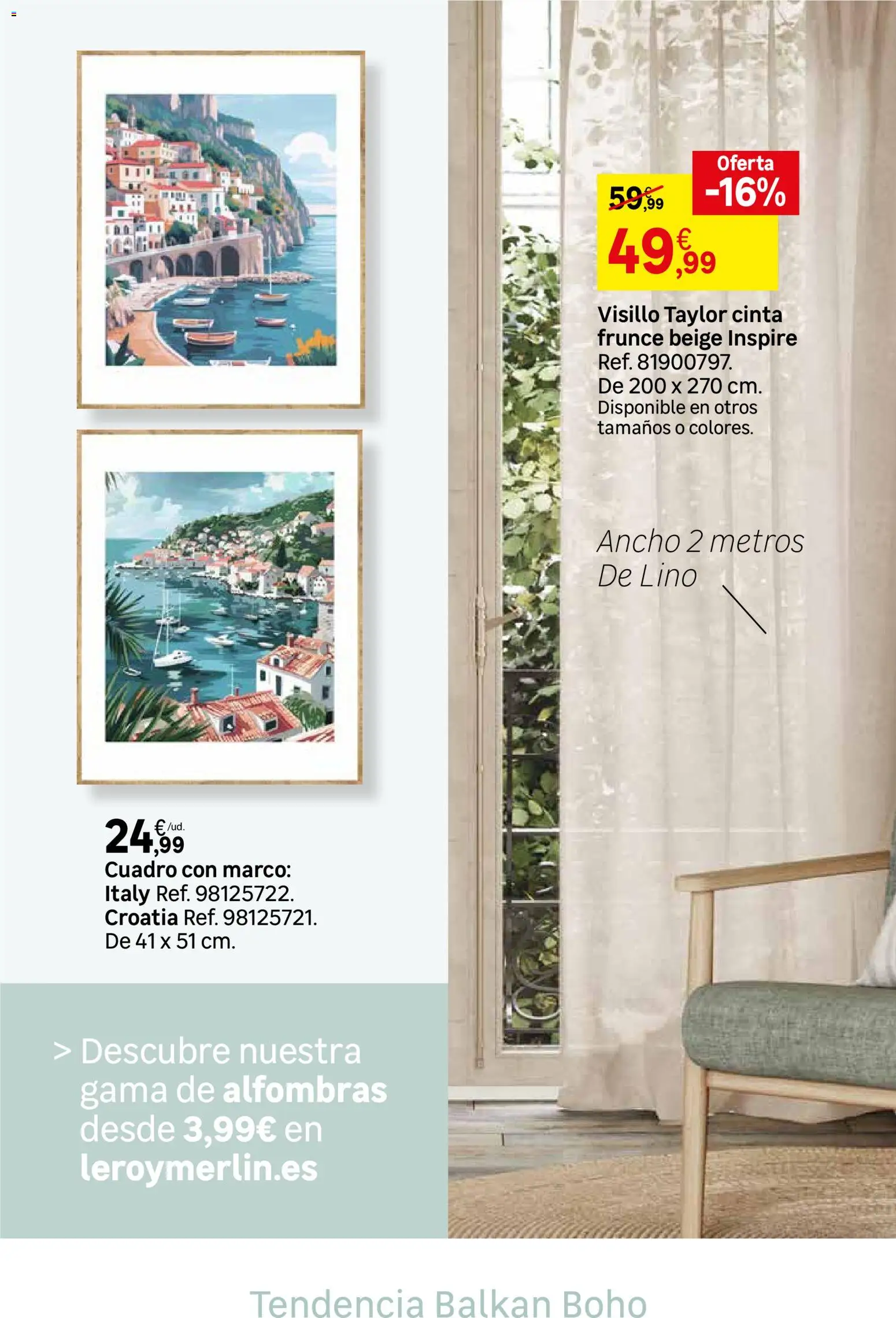 Leroy Merlin catálogo Decoración │ válido desde el 12.03.2026 | Página: 83 | Productos: Marco