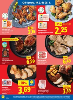 Lidl katalog akcije – veljaven od 19.03.2026 | Stran: 2 | Izdelki: Zar, Zrezki