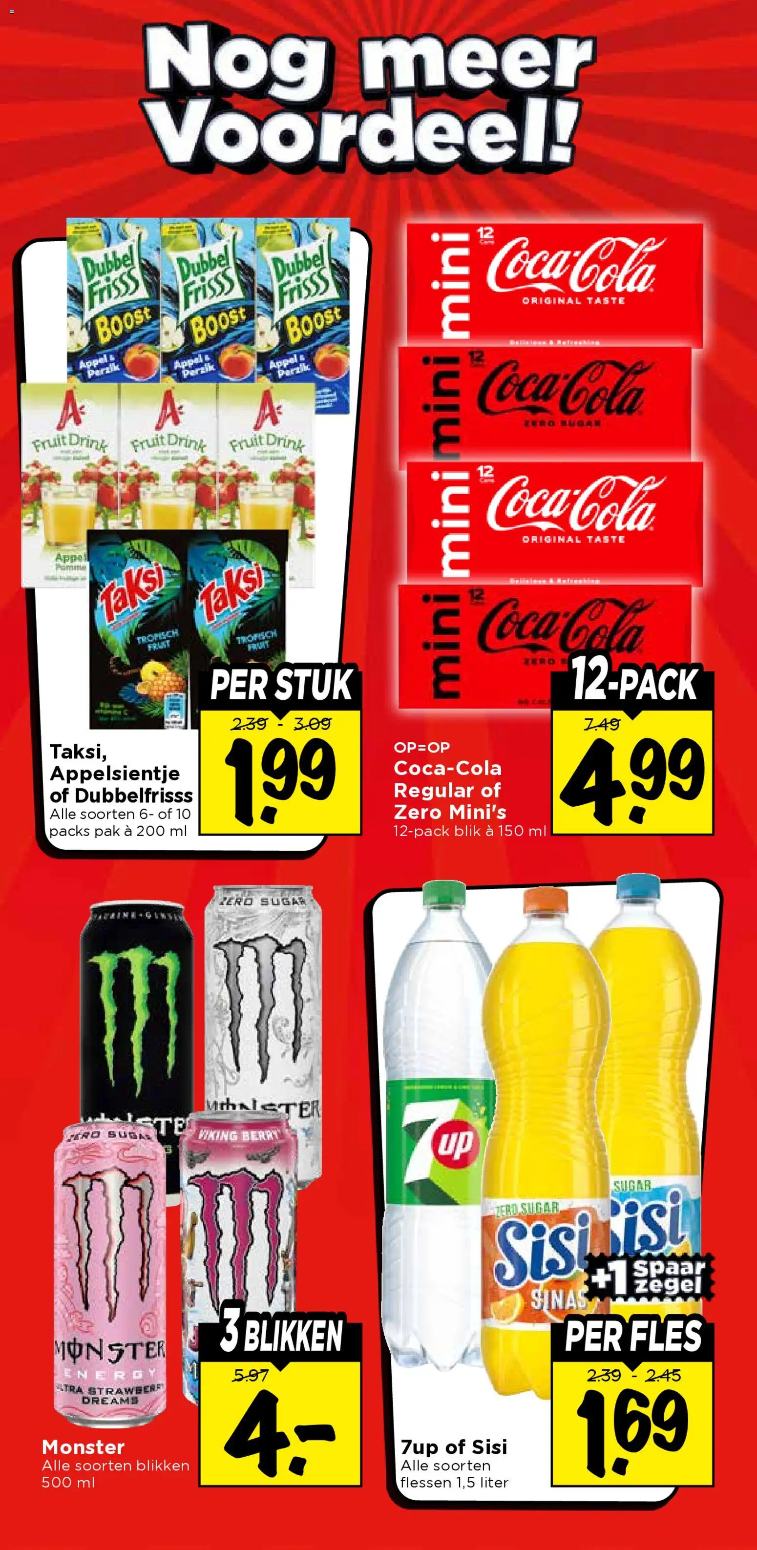 {H1} | Pagina: 24 | Producten: Monster, 7up, Fruit, Boost