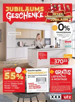 XXXLutz Jubiläumsangebote gültig ab 19.08.2025 | Seite: 13 | Produkte: Kühlschrank, Geschirrspüler