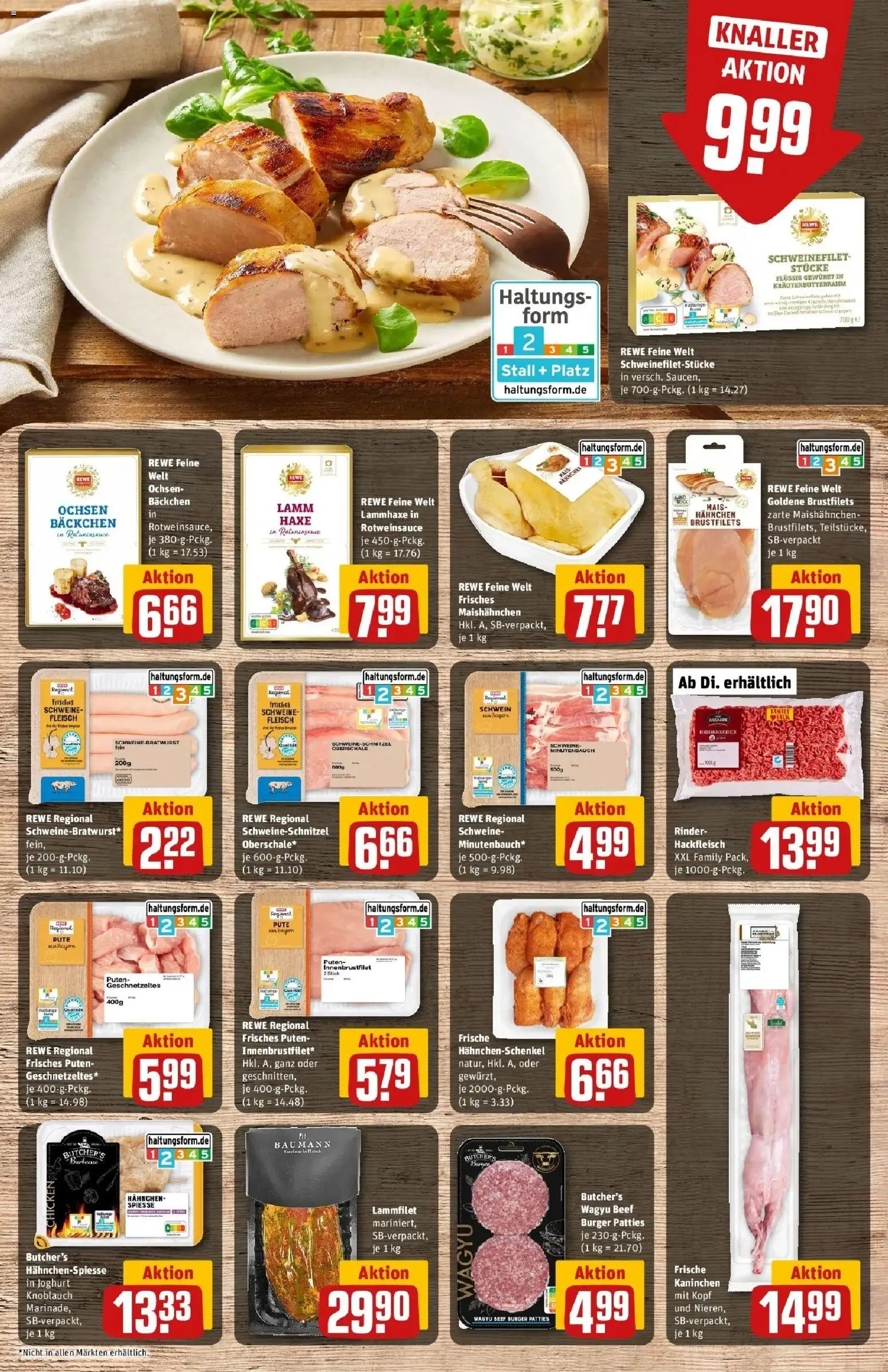 Rewe Prospekt Postbauer-Heng	 – gültig ab 30.03.2026 | Seite: 10 | Produkte: Pute, Hahnchenschenkel, Kaninchen, Spieße