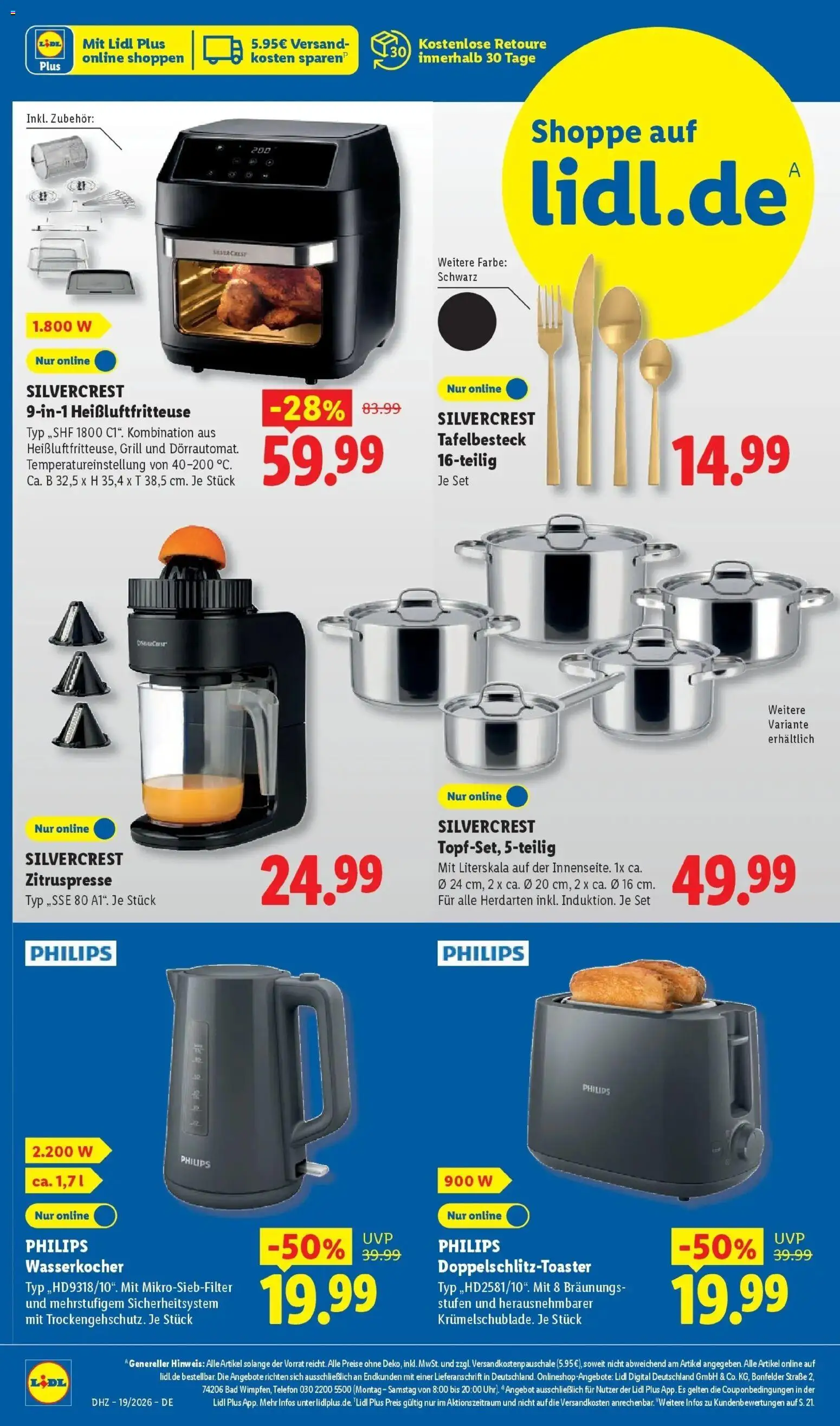 Lidl Německo leták od 04.05.2026 | Strana: 52 | Produkty: Telefon