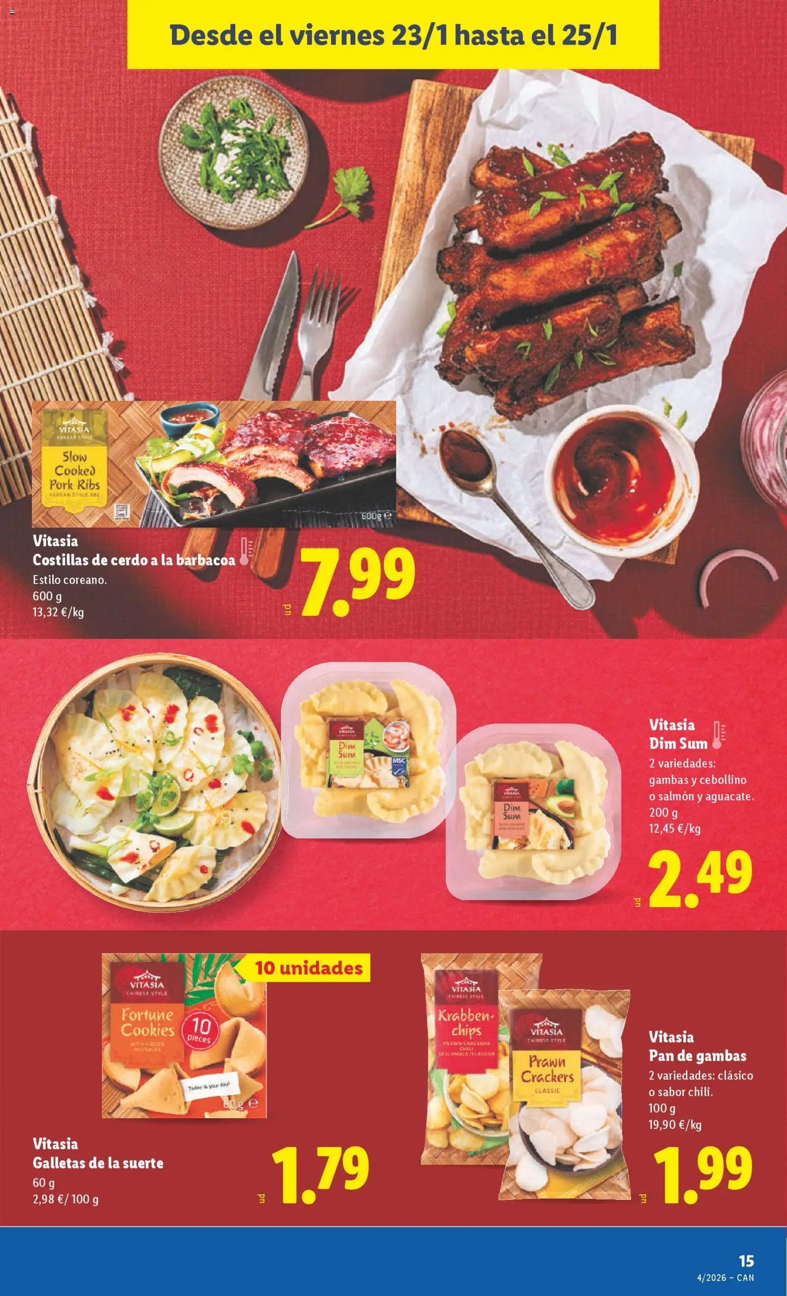 Lidl - Canarias │ válido desde el 19.01.2026 | Página: 27 | Productos: Pan, Cerdo, Galletas, Barbacoa