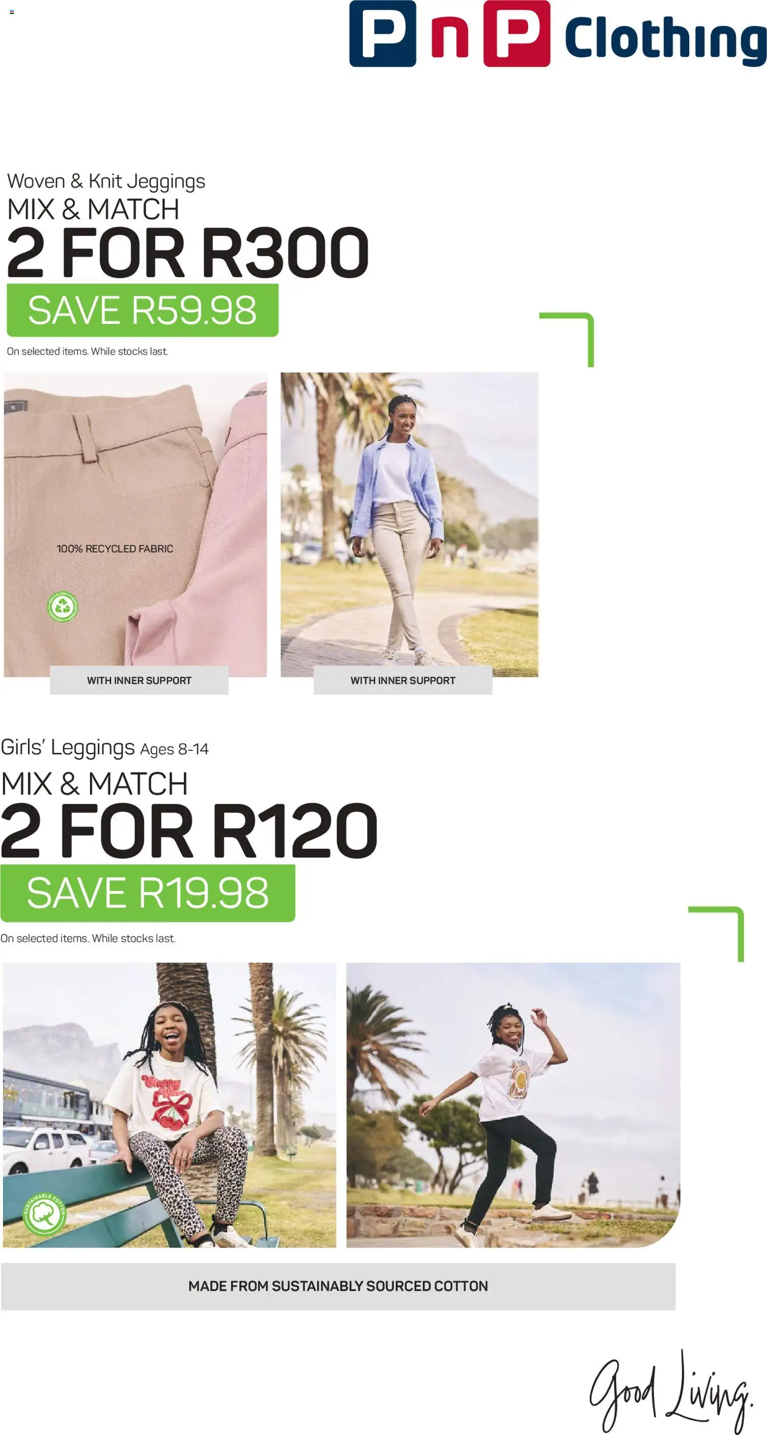 New Pick n Pay catalogue – valid from 25.03.2026 | Page: 9 | Products: Leggings, Jeggings