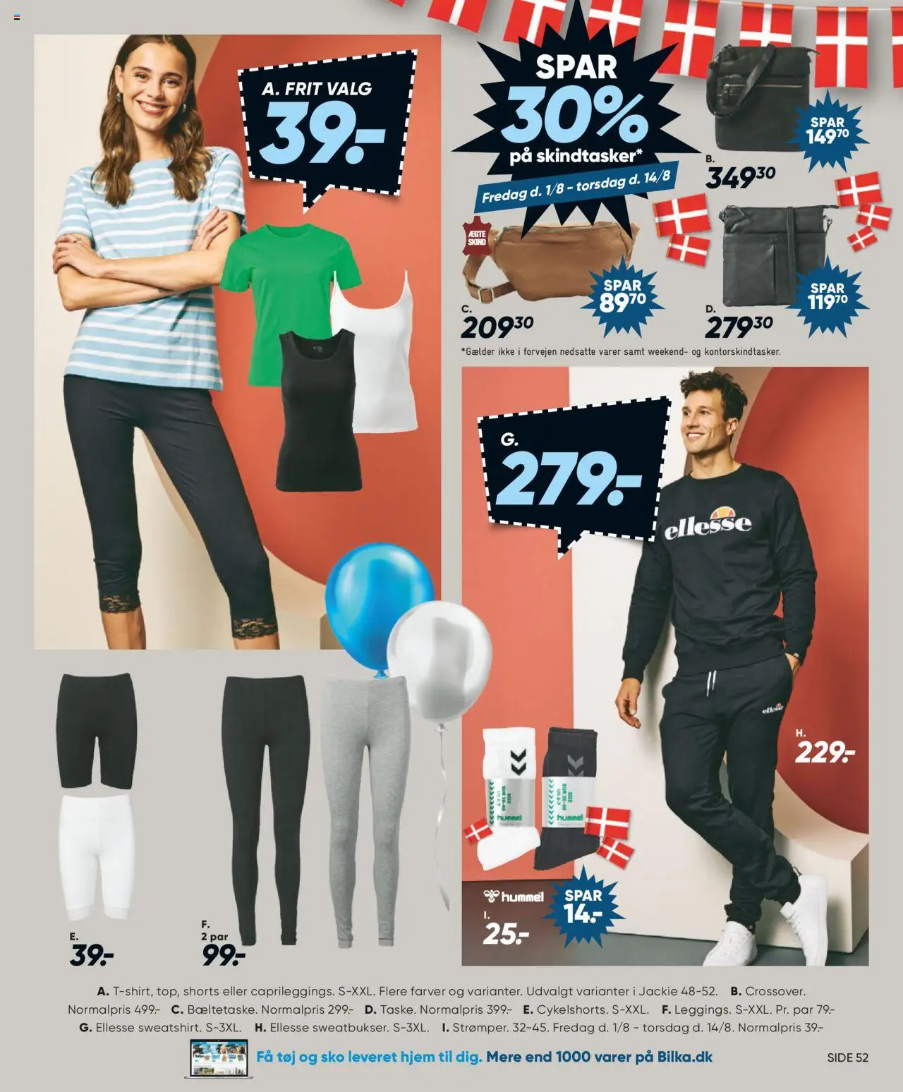 Bilka Tilbudsavis gyldig fra 01.08.2025 | Side: 75 | Produkter: Shorts, Sko, Tøj