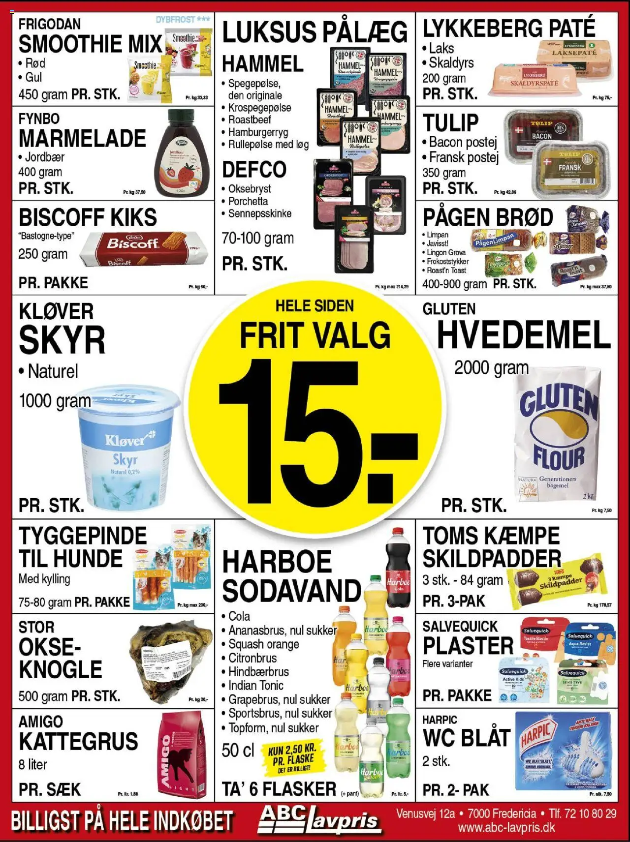 Abc Lavpris Tilbudsavis gyldig fra 20.08.2025 | Side: 5 | Produkter: Paté, Skyr, Løg, Smoothie