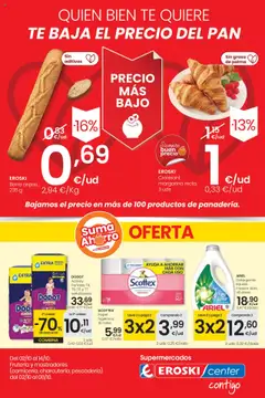 Vista previa Eroski - Precio más bajo Center válido desde el 02.10.2025
