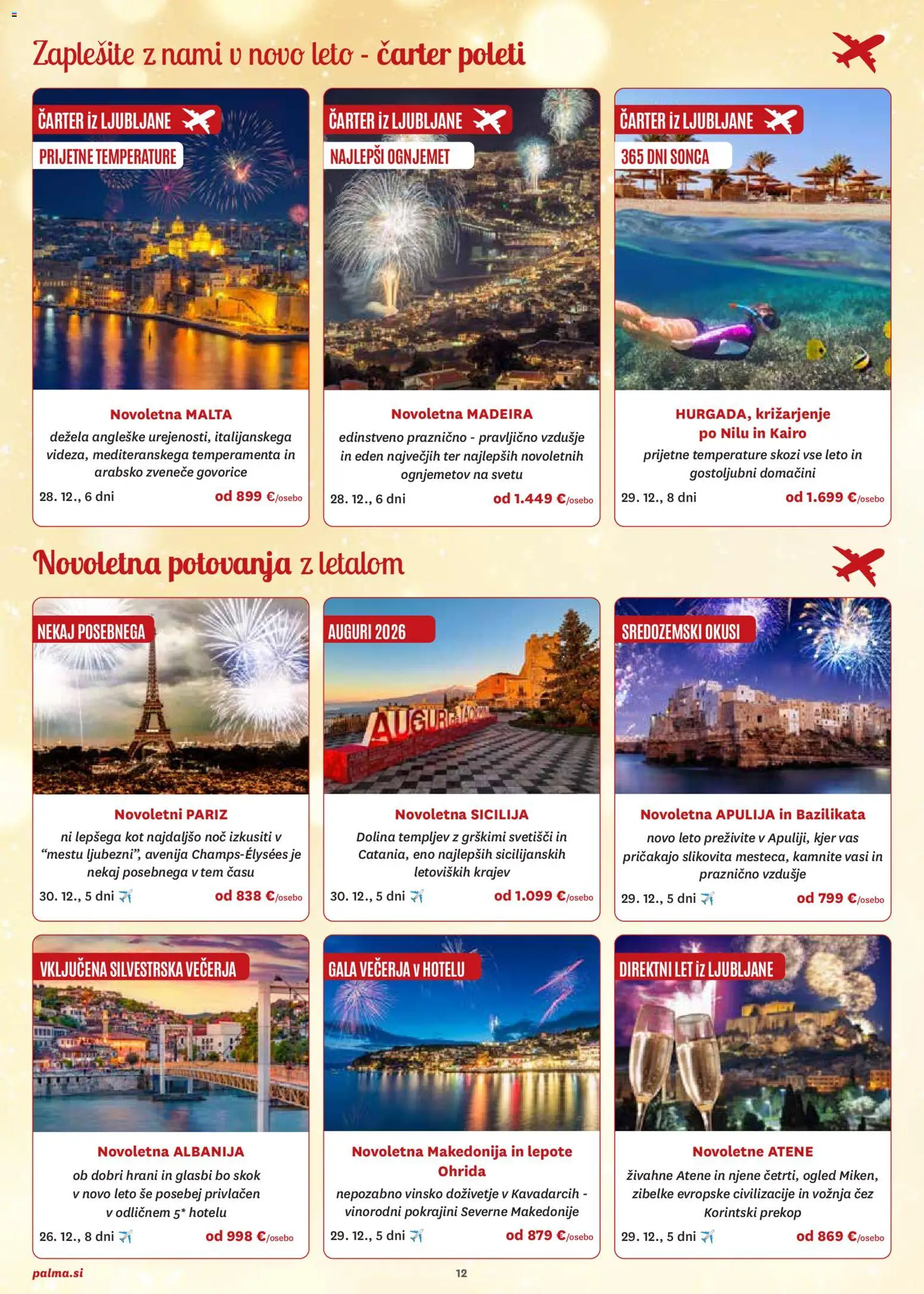 Novi Palma katalog ponudbe – veljaven od 27.10.2025 | Stran: 12