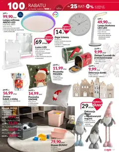 Pogląd oferty "Salony Agata Gazetka" - ważna od 23.10.2025 | Strona: 17 | Produkty: Kabel, Zegar, Lustro, Lampa