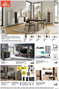 Sconto nábytok leták platný od 04.03.2026 | Strana: 6 | Produkty: Tv, Stoličky, Tv stolik, Stôl