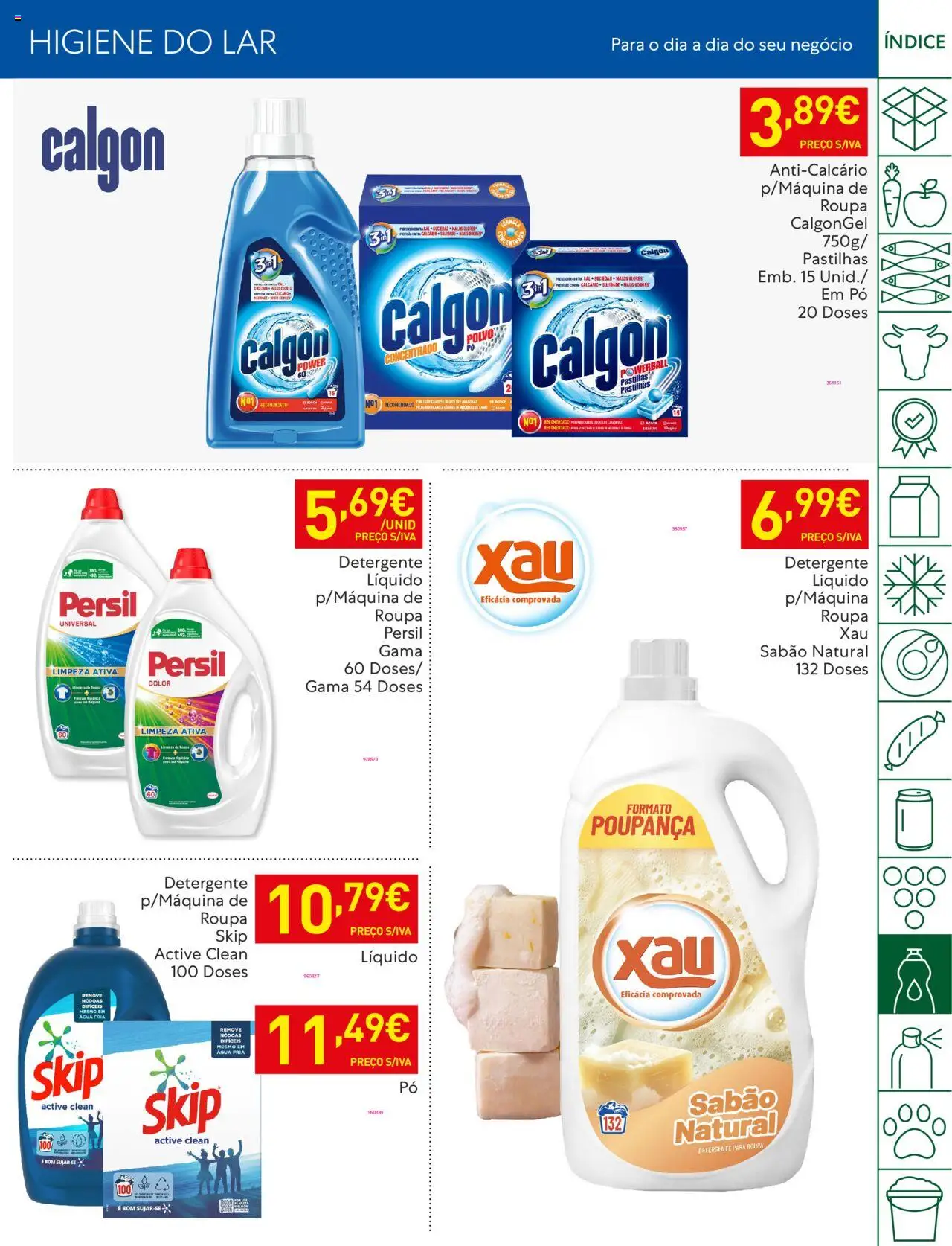Recheio folheto │ válido de 05.08.2025 | Página: 41 | Produtos: Agua, Pó, Sabão, Persil