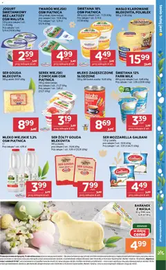 Pogląd oferty "Stokrotka gazetka" - ważna od 26.03.2026 | Strona: 19 | Produkty: Masło klarowane, Stokrotka, Mleko, Jogurt