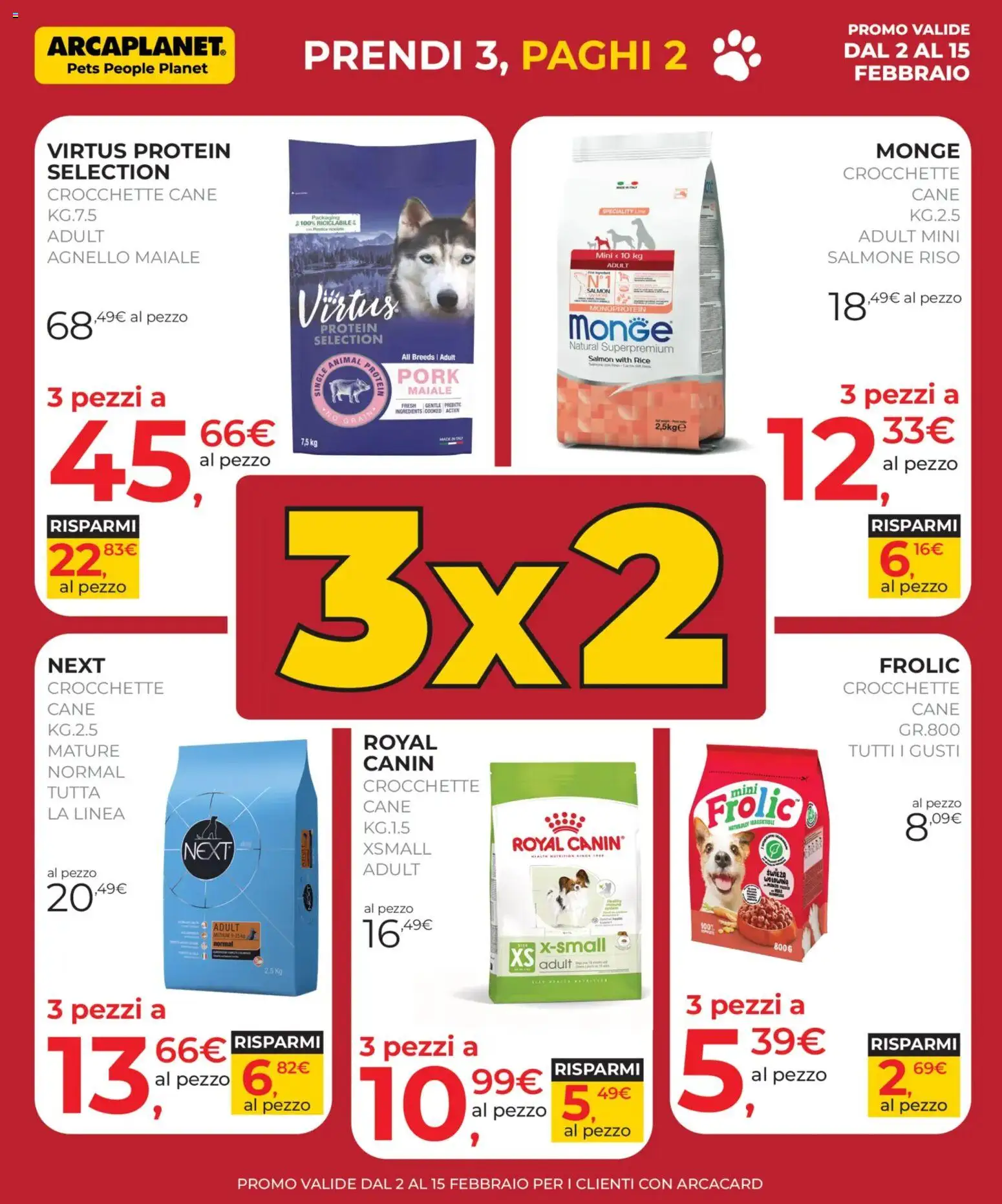 Volantino Arcaplanet del 02.02.2026 | Pagina: 2