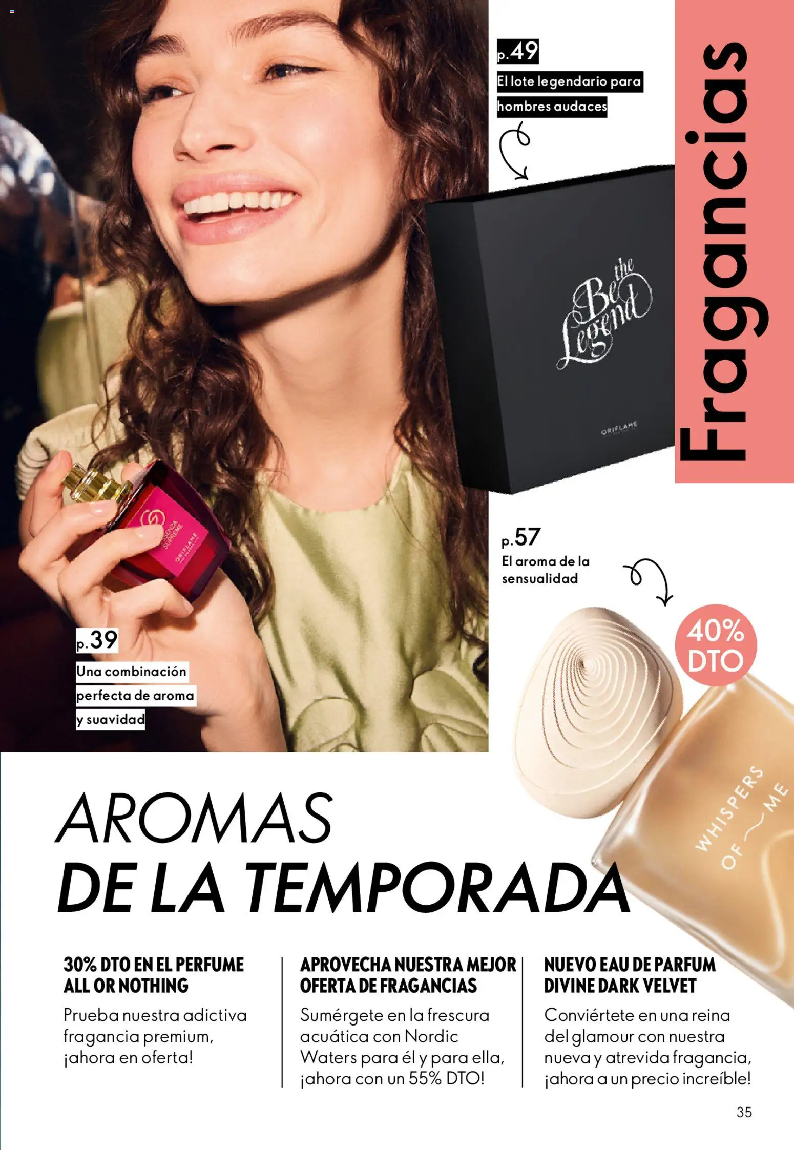 Oriflame - Catálogo Campaña 16 │ válido desde el 19.11.2025 | Página: 35 | Productos: Perfume, Fragancia, Eau de parfum