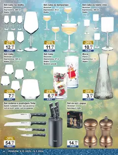 KTC - Katalog tehnike i posuđa - Pregled kataloga iz trgovine KTC, vrijedi od 03.12.2025 | Stranica: 46 | Proizvodi: Bijelo vino, Nož, Sol, Papar