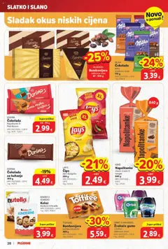 Katalog Plodine - Pregled kataloga iz trgovine Plodine, vrijedi od 01.10.2025 | Stranica: 28 | Proizvodi: Nutella, Keksi, Čips, Milka