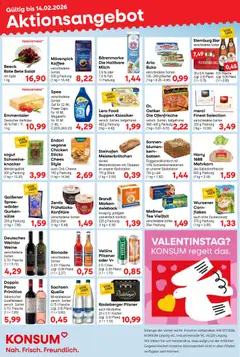 KONSUM Leipzig Prospekt ab 09.02.2026 gültig