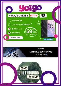 Vista previa Yoigo ofertas válido desde el 14.08.2025