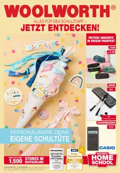 Woolworth Schreibwarenprospekt gültig ab dem 20.08.2025