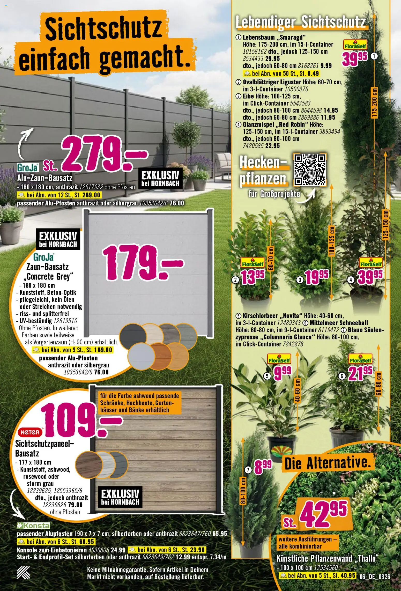 Hornbach Prospekt 	 – gültig ab 12.03.2026 | Seite: 6