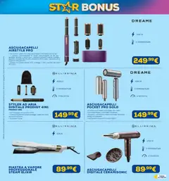 Anteprima del volantino Euronics volantino valido a partire dal 05.03.2026 | Pagina: 43 | Prodotti: Spazzola, Arricciacapelli, Asciugacapelli