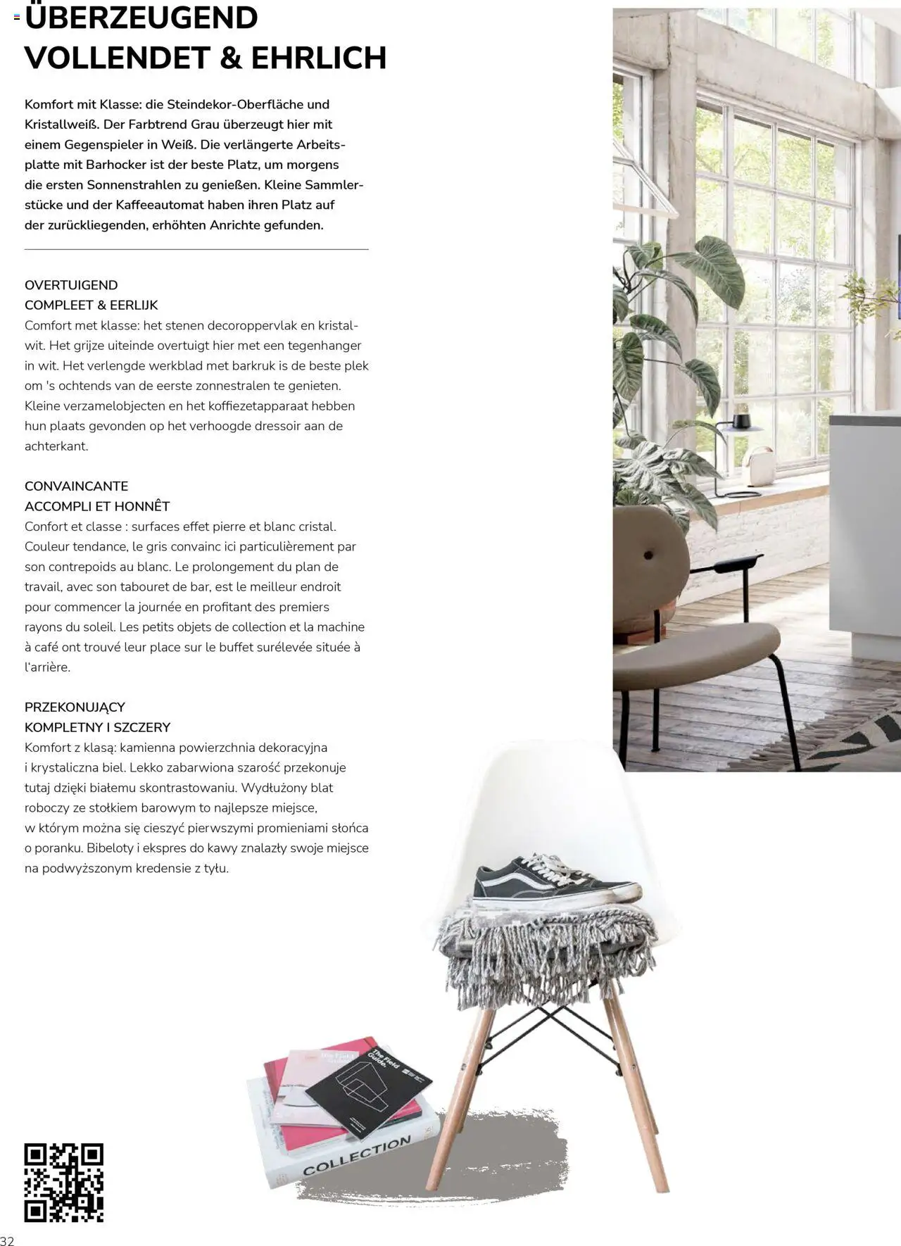 Ostermann Impressa Küchenmagazin – gültig ab 26.05.2025 | Seite: 32 | Produkte: Barhocker, Anrichte