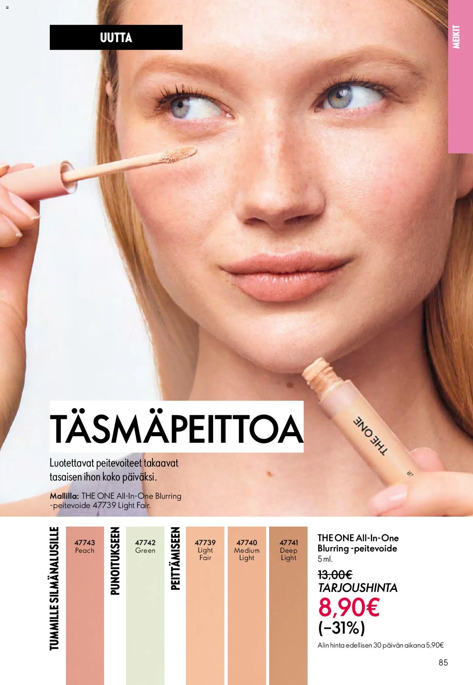 Oriflame - Esite 05 – voimassa 01.04.2026 alkaen | Sivu: 85 | Tuotteet: Peitevoide