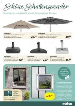 Roller Garten looks ab 23.02.2026 gültig | Seite: 21 | Produkte: Schirmständer, Sonnenschirm