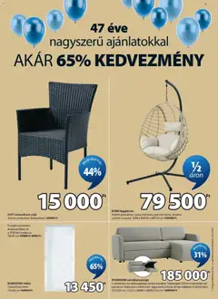 JYSK akciós újság - amely érvényes a következő dátumtól: 08.04.2026 | Oldal: 3 | Termékek: Függőfotel, Szék, Tükör