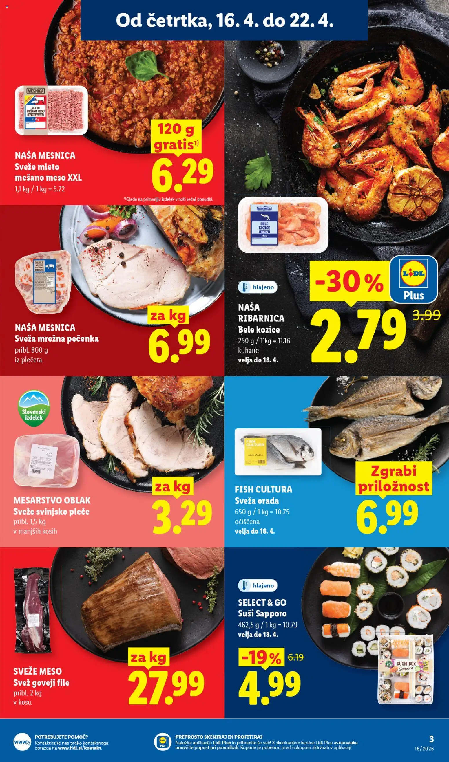 Novi Lidl katalog ponudbe – veljaven od 16.04.2026 | Stran: 3
