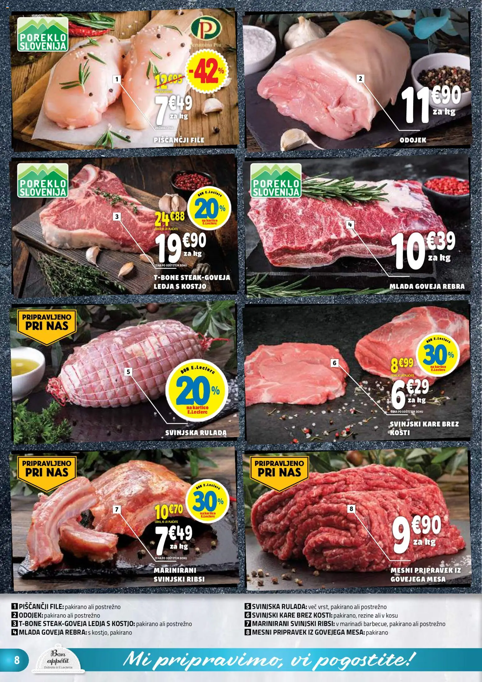 Novi E.leclerc katalog ponudbe – veljaven od 05.11.2025 | Stran: 8