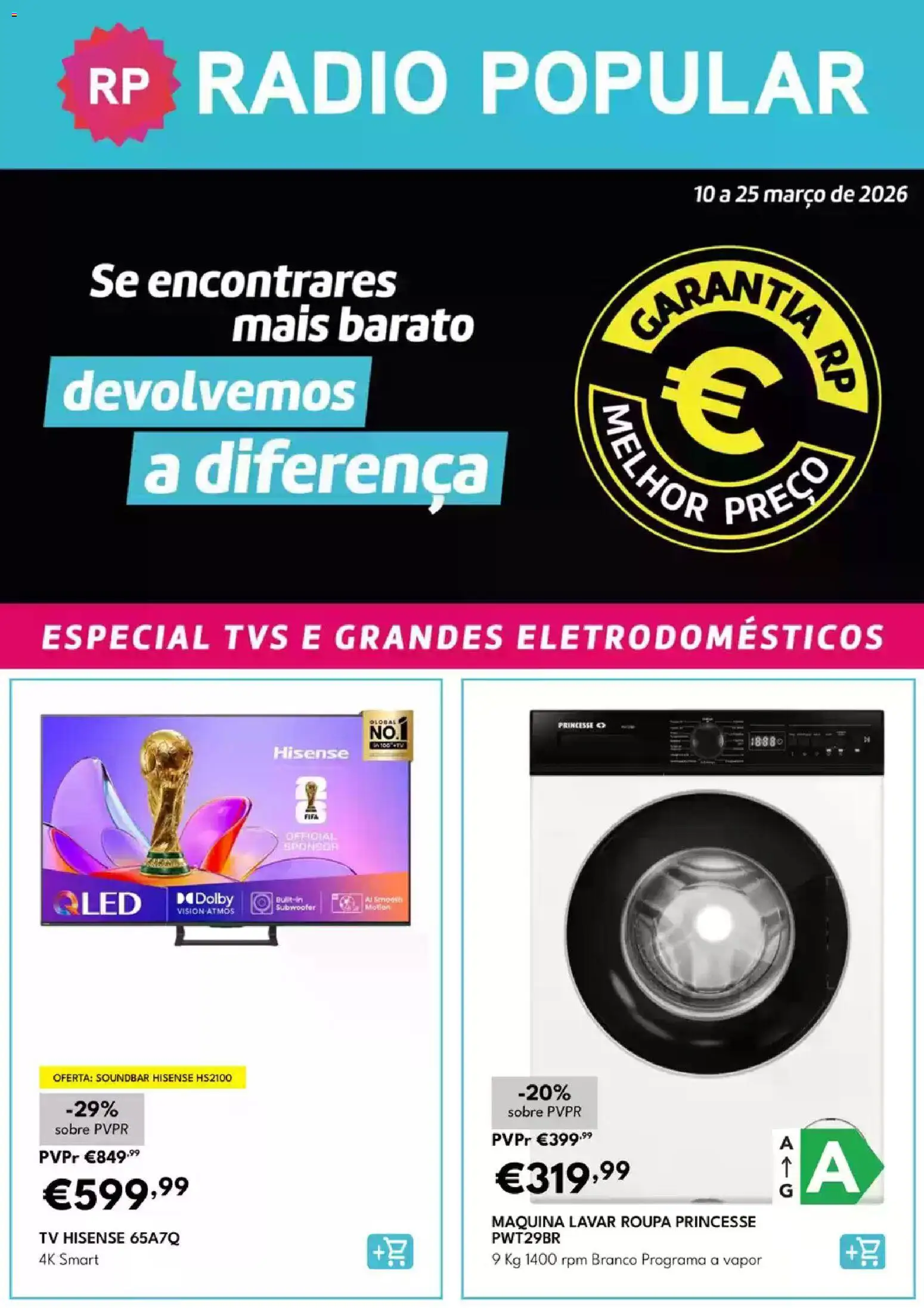Radio Popular folheto │ válido de 10.03.2026 | Página: 1 | Produtos: Rádio, Soundbar