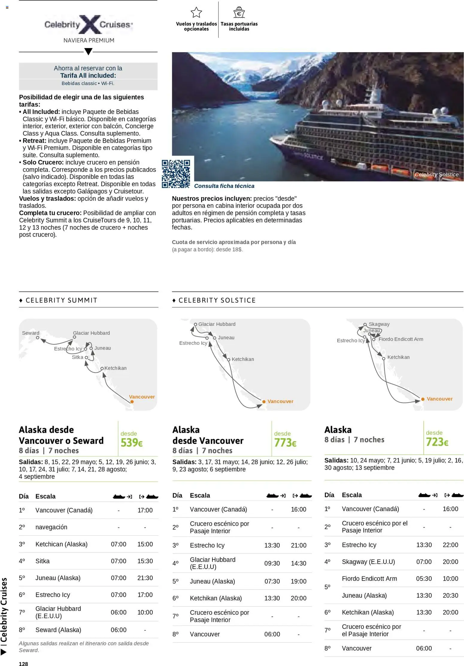 Viajes El Corte Inglés Cruceros marítimos │ válido desde el 01.01.2026 | Página: 129 | Productos: Navegación