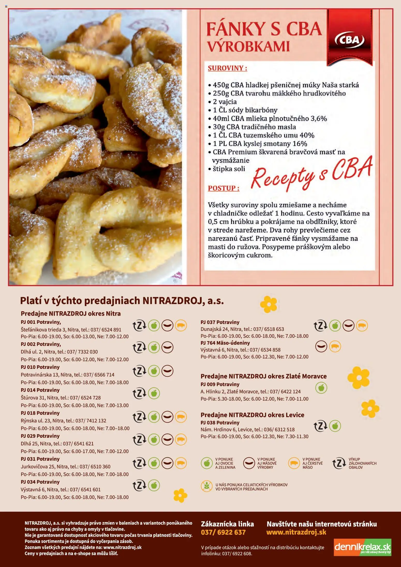 Nové Nitrazdroj akcie – leták je platný od 05.03.2026 | Strana: 26 | Produkty: Vajcia, Ovocie