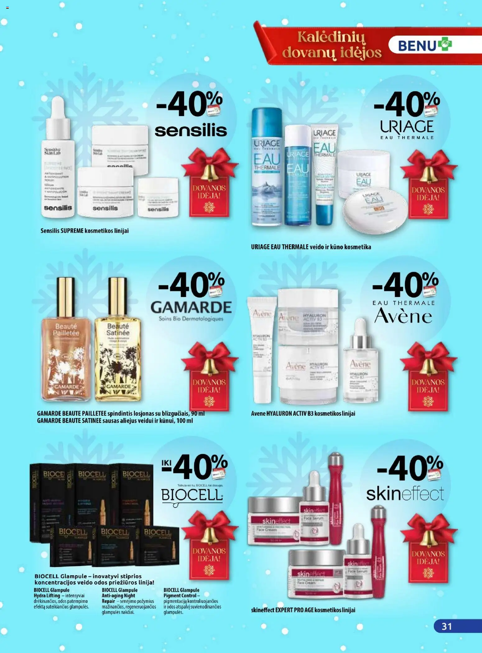 BENU akcijos nuo 01.12.2025 | Puslapis: 31 | Prekių: Aliejus